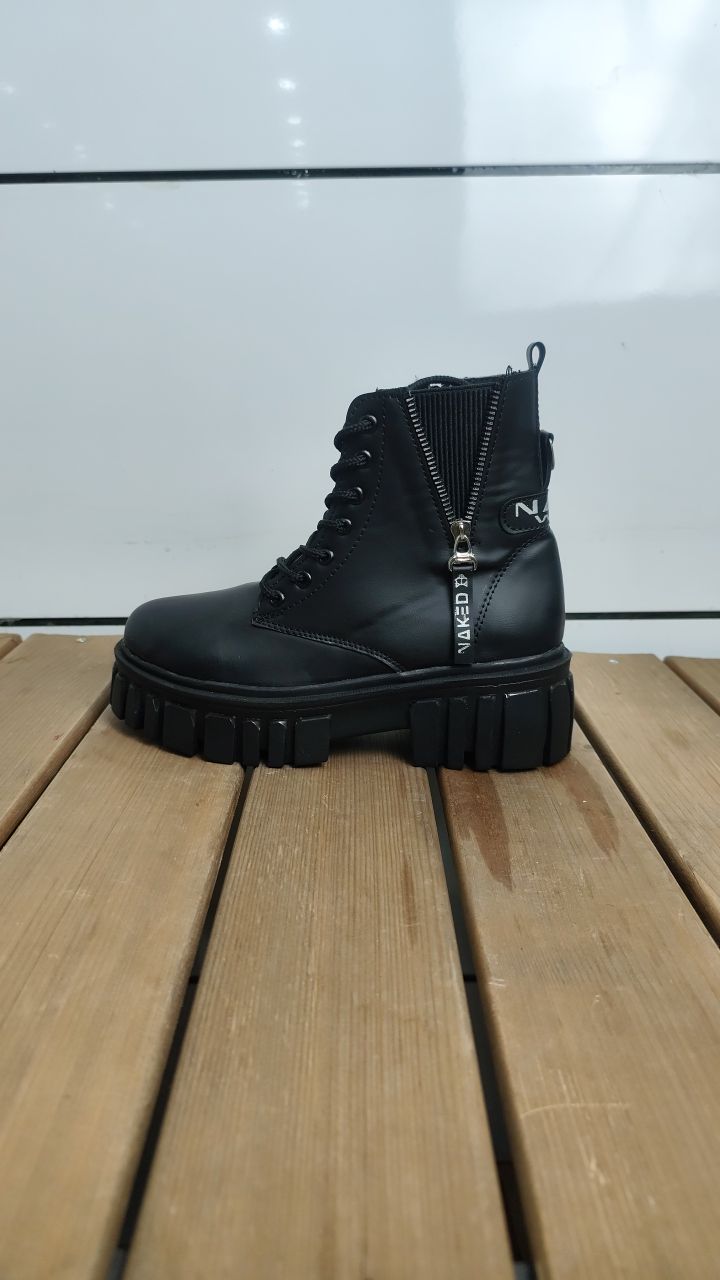 (502182) بوت زنانه طرح زیپدار